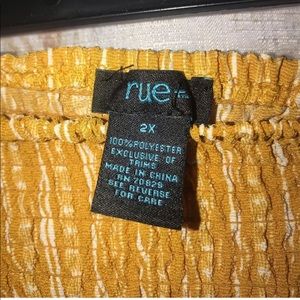 Yellow off the shoulder dress